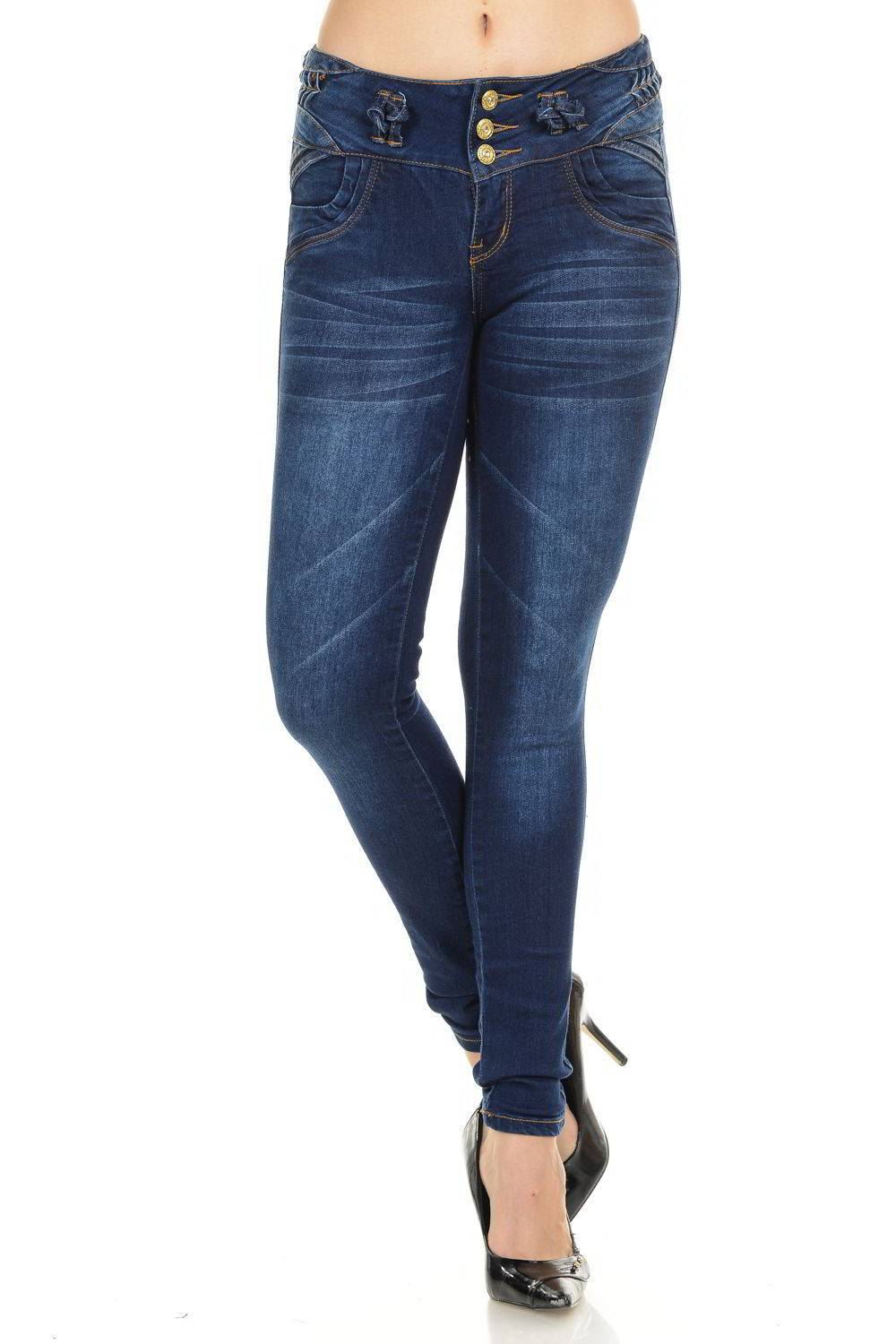 M.Michel Women’s Jeans Colombian Design, Butt Lift, Levanta Pompa, Push ...