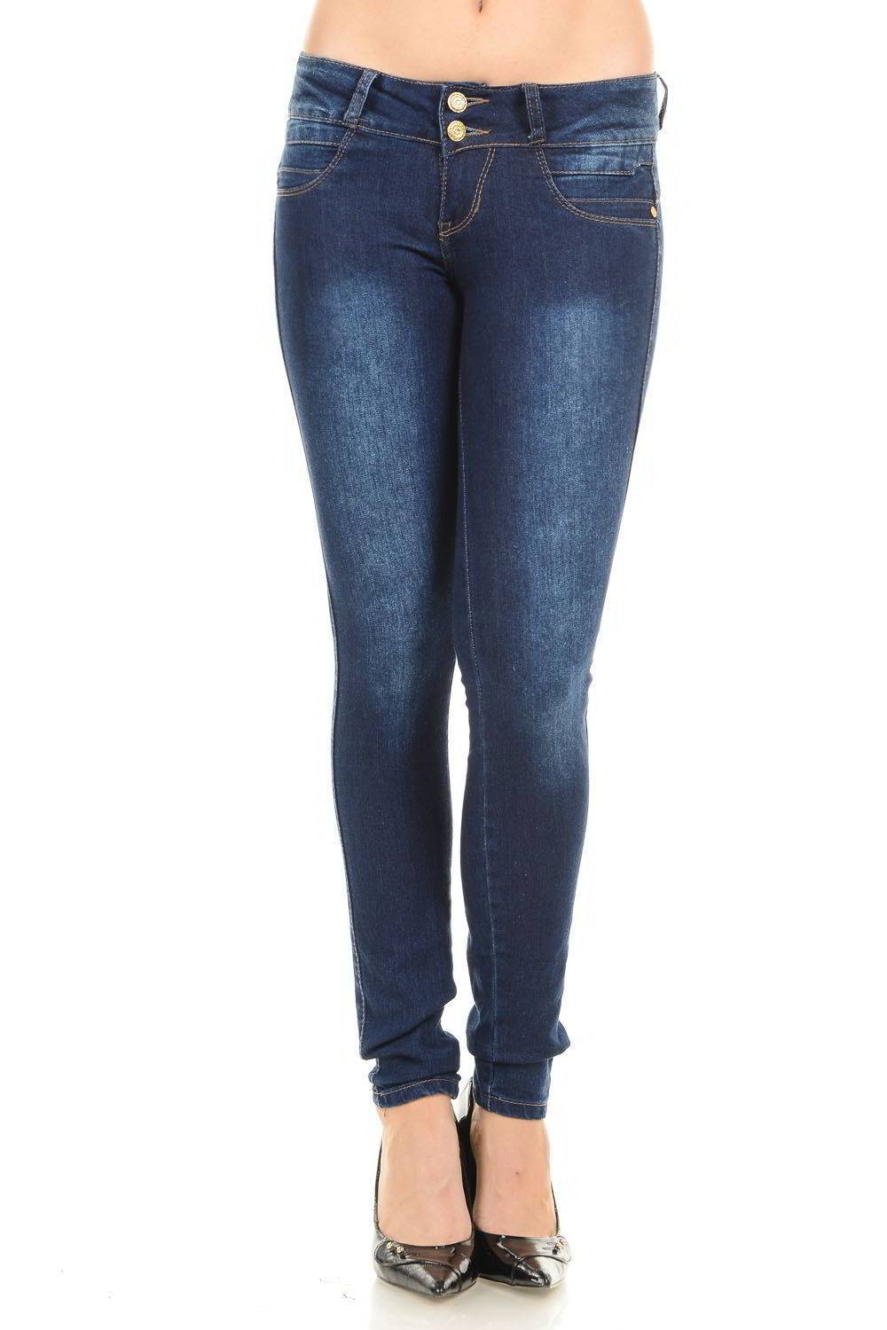 M.Michel Women's Jeans Colombian Design, Butt Lift, Levanta Pompa, Push Up,  Skinny - Style M924 