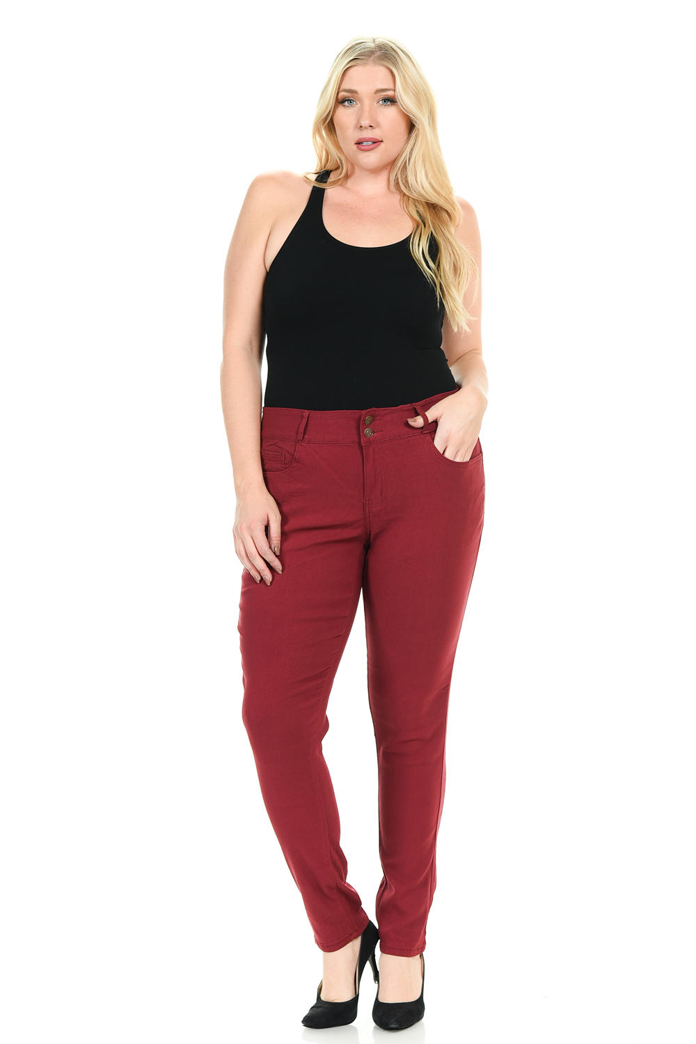 926 Women's Jeans - Plus Size - High Waist - Push Up - Style W1506 